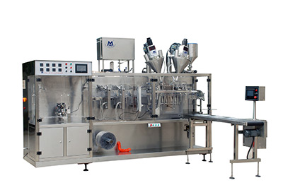 DXD-180水平式全自動包裝機(jī)+機(jī)械手+裝箱臺